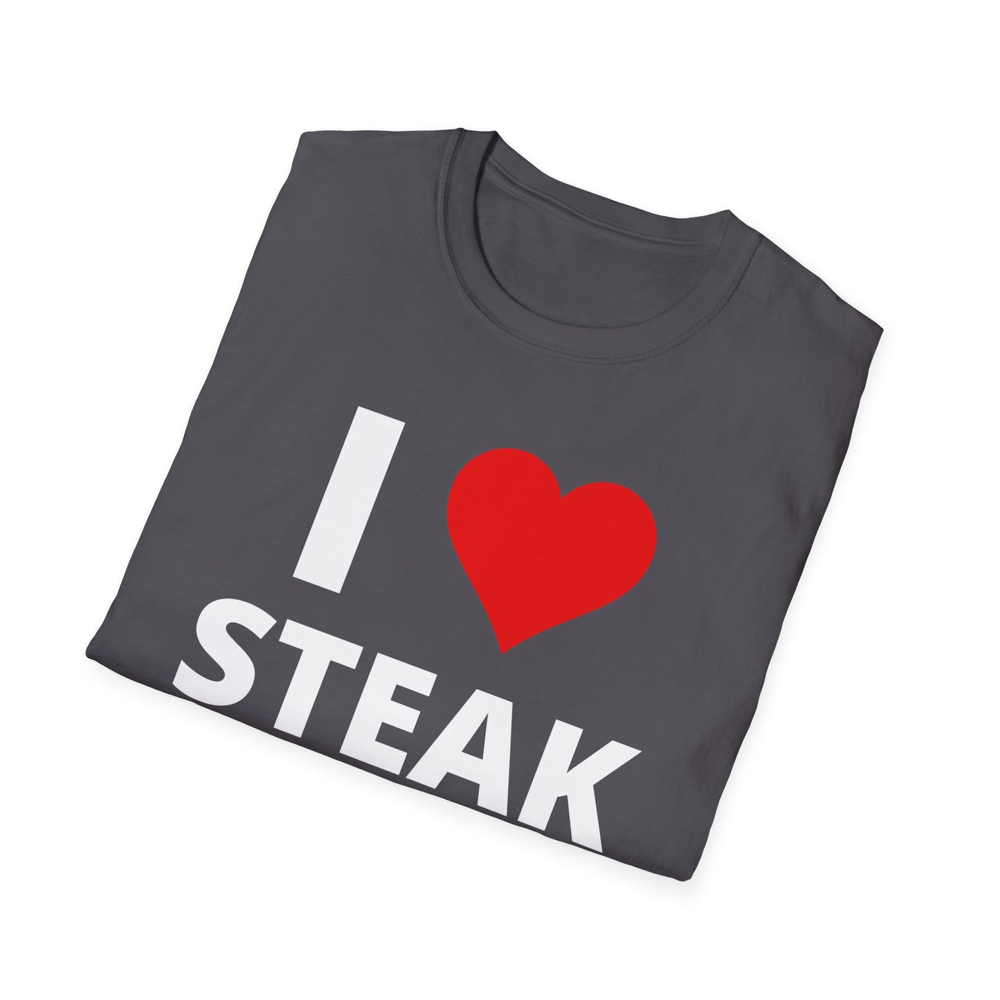 I Heart Steak Shirt I Love Steak T Shirt BBQ Shirt for Steak Lover gift for Meat gift for Carnivore gift for Him - Grilling T-shirt - Meat T shirt - Meat Lover T-shirts