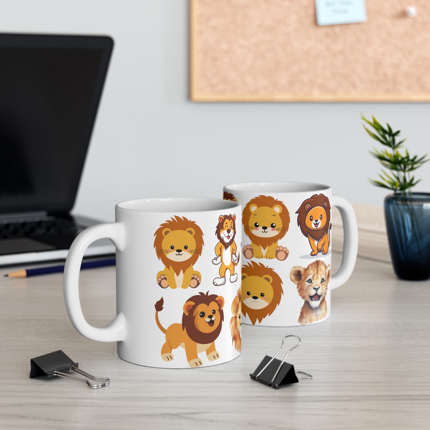 Cute Mug for Lion Lover gift for Animal Lover gift for for Cat Lover gift for Her gift for Coffee Lover gift - Baby Lion Mug 11oz