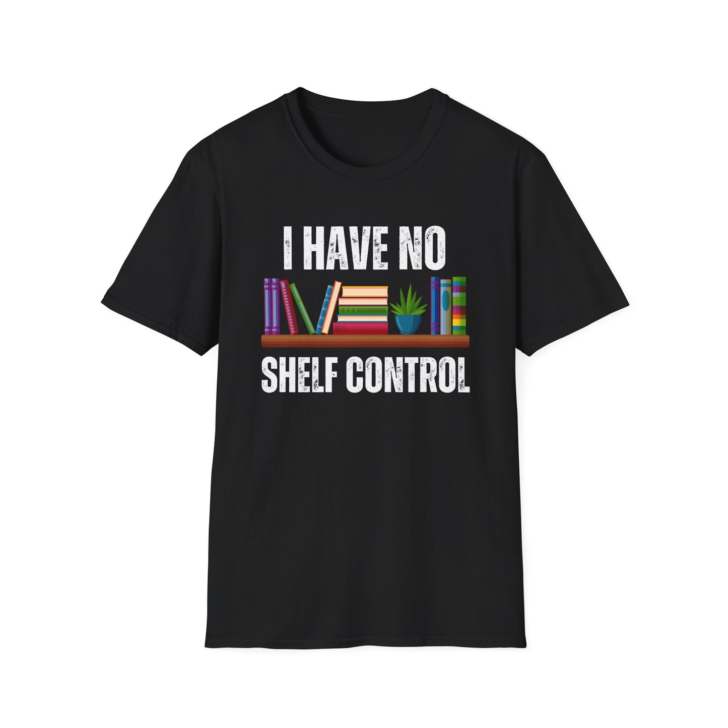 Funny Book Shirt - Unisex Softstyle T-Shirt, Reading Tshirt, Book Lover Tee, Shelf Control Tee, Bookworm Gift