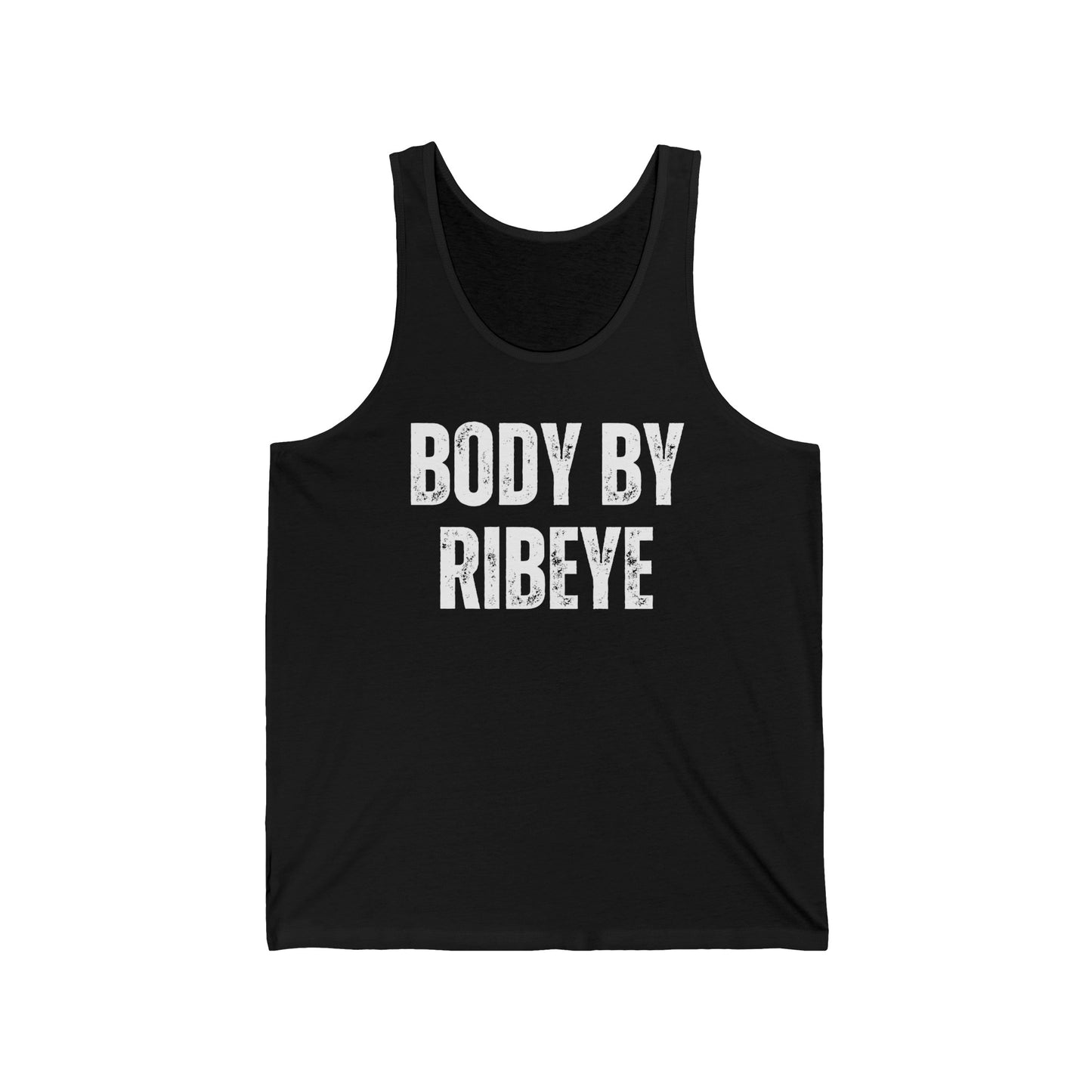 Funny Custom tank Top for Carnivore Diet gifts for Him Personalized gift for Husband gift for Boyfriend gift for dad Body By Ribeye Tank Tops