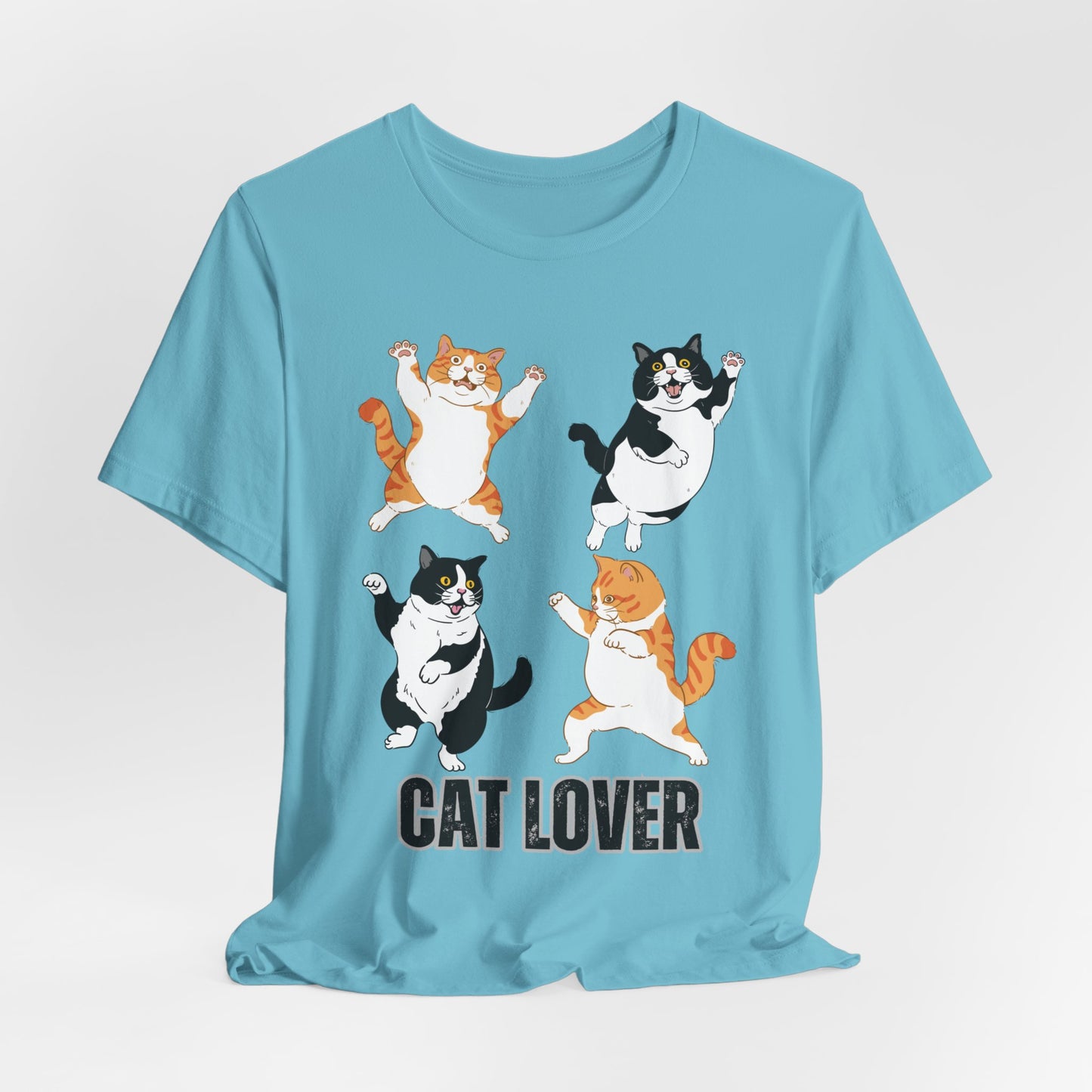 Funny Cat T Shirt Cute Cat Shirt for CAT LOVER Gift Cute Cats T- Shirt for Cat Mom Gift for Her or Gift for Him