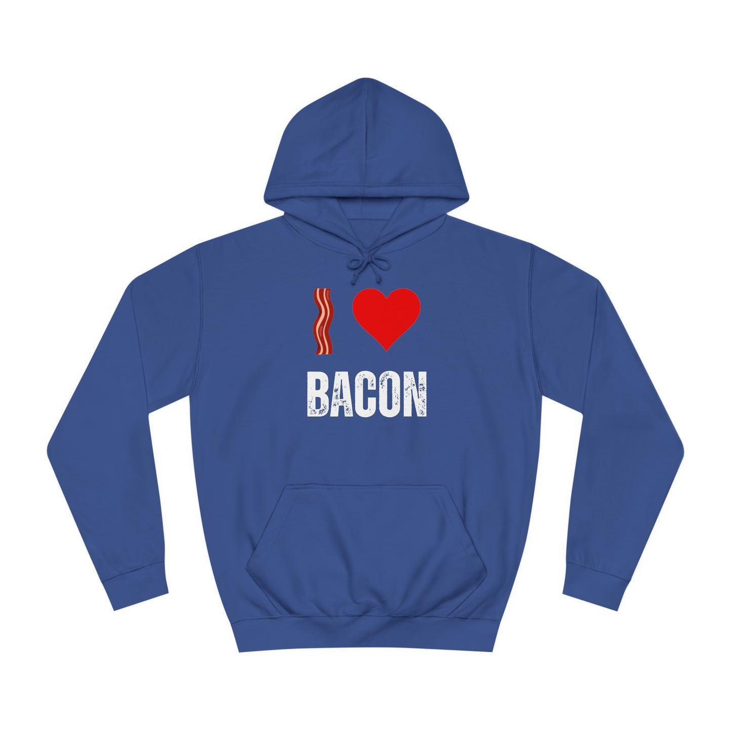 I Love Bacon Hoodie for Meat Lover gift for Him gifts Breakfast Lover Sweatshirt I Heart Bacon Hoodie