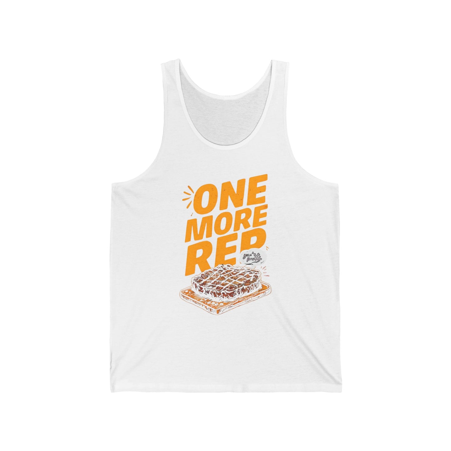 One More Rep Gym Tank Top, Workout Lovers, Muscle Tee, Fitness Shirt, Sleeveless Workout Top, Gym Clothes, Workout Tank Top