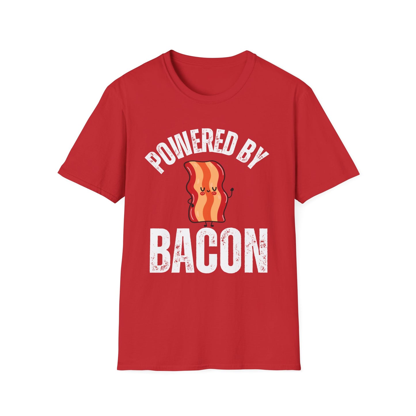 Bacon Shirt - Powered By BACON T-shirt for Meat Lover Shirt for Meat Lover gift for Bacon Lover gift for Carnivore T Shirt