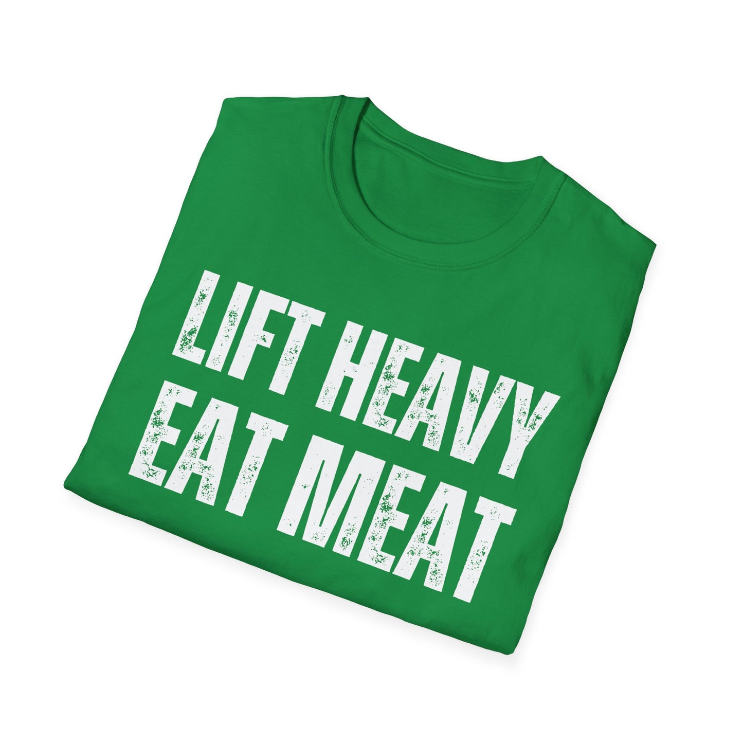 Workout Shirt for Gym Lover gift Fitness T Shirt for Powerlifting gift for Carnivore gift for Meat Lover shirt Lift Heavy Eat Meat T-shirt