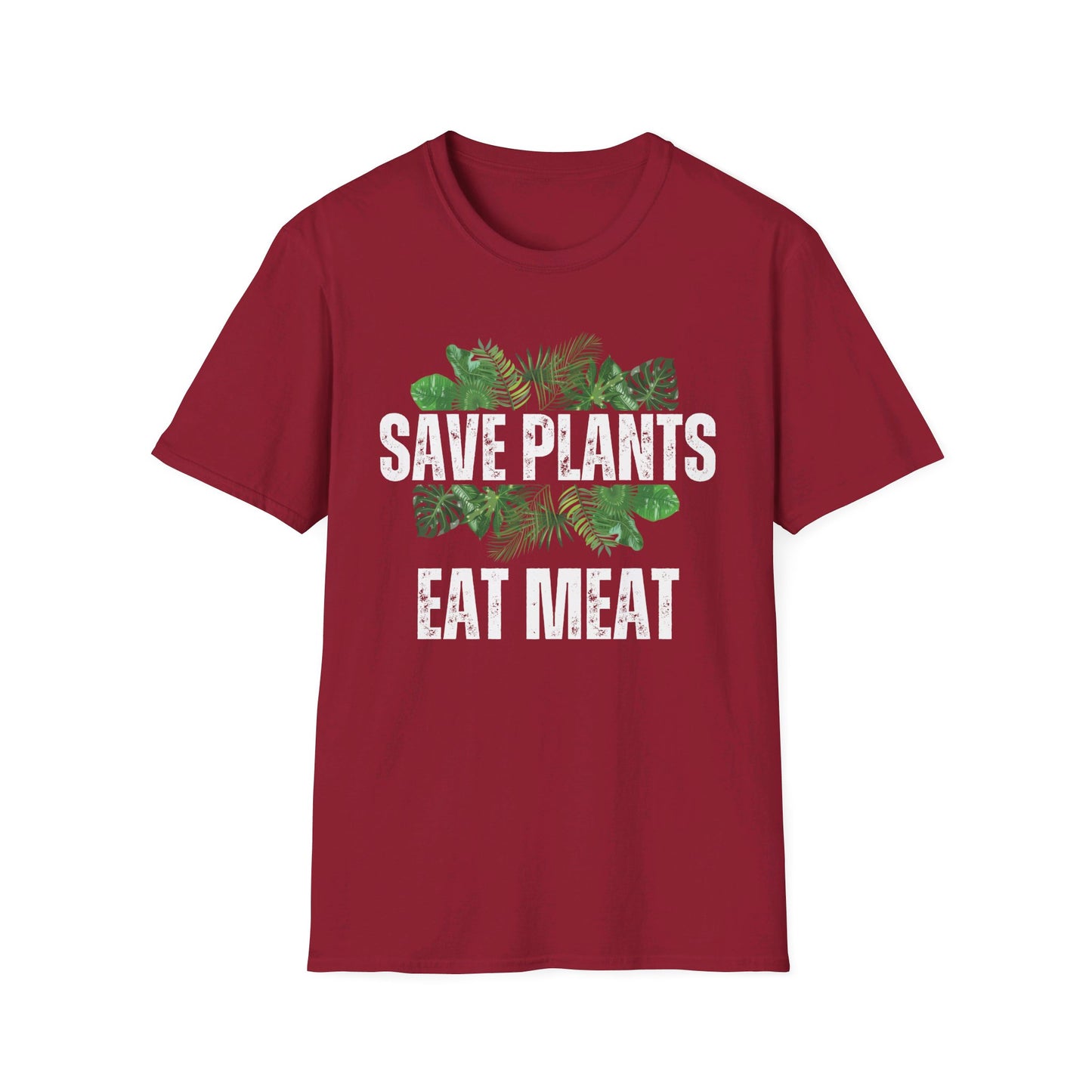 Carnivore Tshirt for Funny Meat T-shirt for Carnivore gift Funny T-shirt for Grilling gift Chef gift for BBQ Lover Tee Save Plants Eat MEAT
