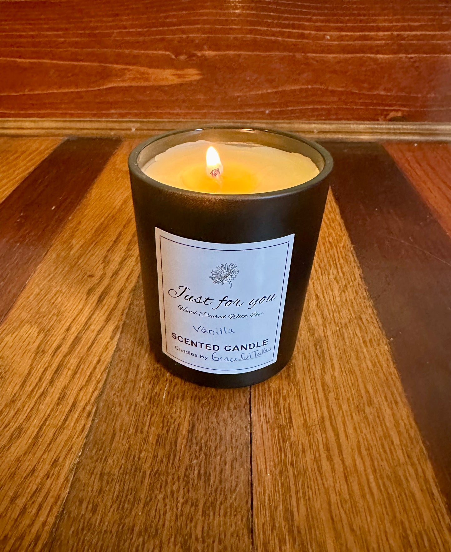 Honey Tallow Beeswax Candle All Natural Beef Tallow Candles Beeswax Candle Michigan Honey Candle Essential Oils
