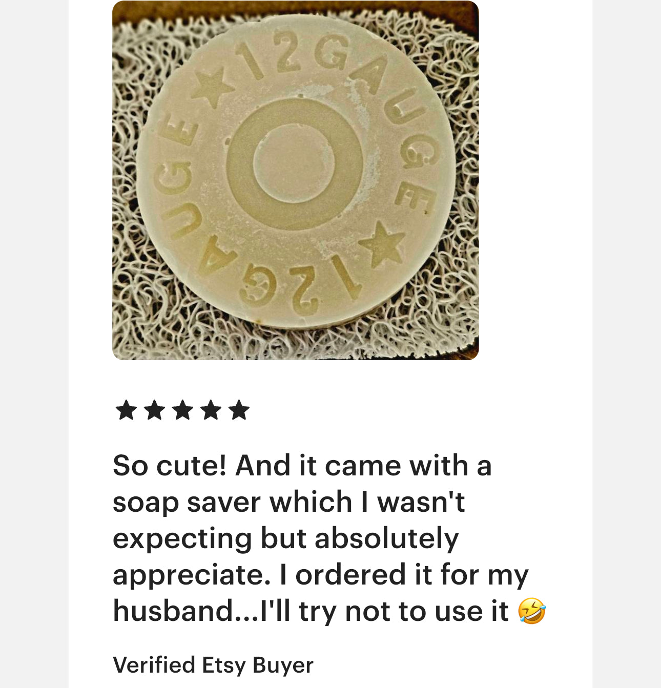 Beef Tallow Soap Handcrafted Homemade 2.4oz Grass Fed Tallow Shot Gun Unique Shaped Bars - All Natural Shampoo Bar Soaps gift for Hunter Hunting