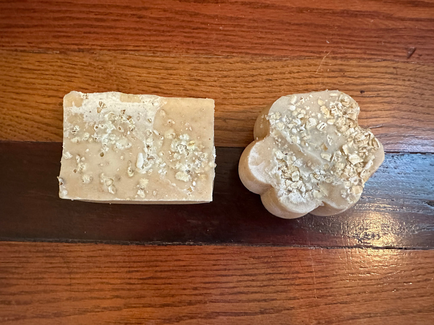Oatmeal Honey Soap Shampoo Face & Body Soaps Grass Fed Tallow Bar Carnivore Colloidal Soap Handcrafted Artisan HomeMade All Natural Skincare