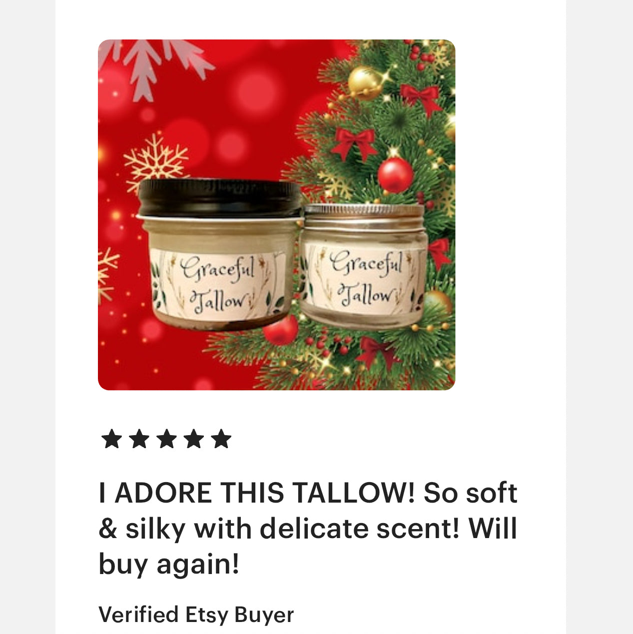 Grass Fed Tallow Face & Body Lotion / Eye Cream! Skin care gift Hydrating body butter gifts