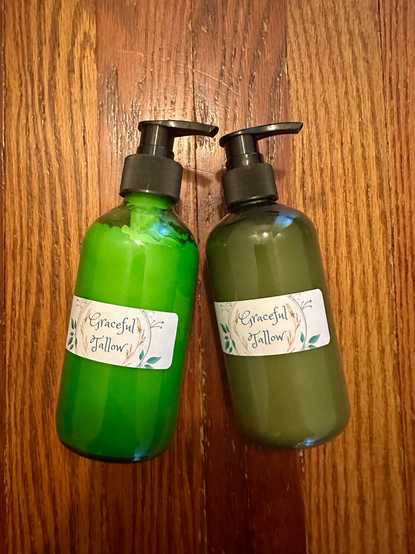 Tallow Pump Lotion in GLASS Grass fed beef Tallow Face Cream for dry sensitive skin balms for carnivore diet All Natural Skincare nontoxic beauty (Copy)