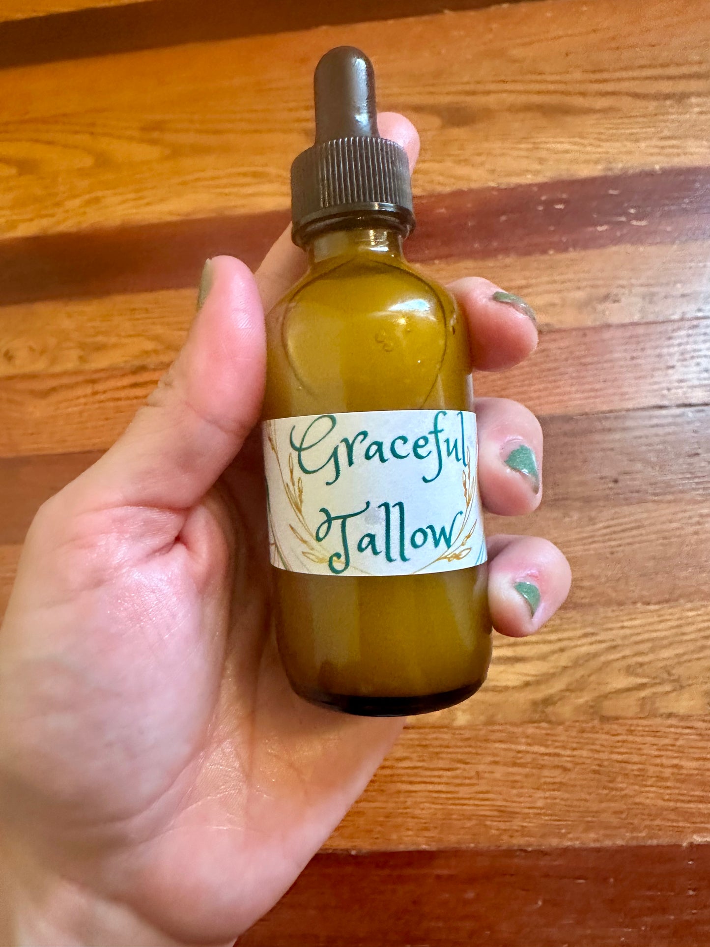 Tallow Emu Oil Facial Serum for the Face, Hair, and Body!