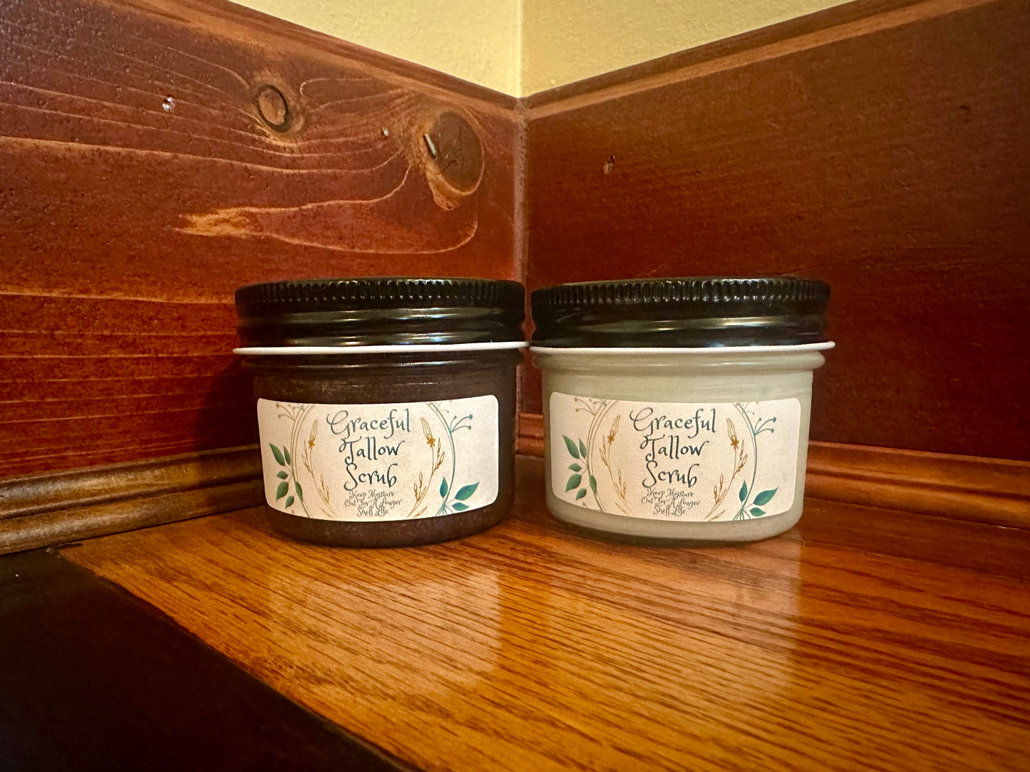 Coffee Sub Tallow Scrubs for Face and Body Scrubs Grass Fed Beef Tallow Scrub Moisturizer Facial Scrub for Christmas presents for Carnivore