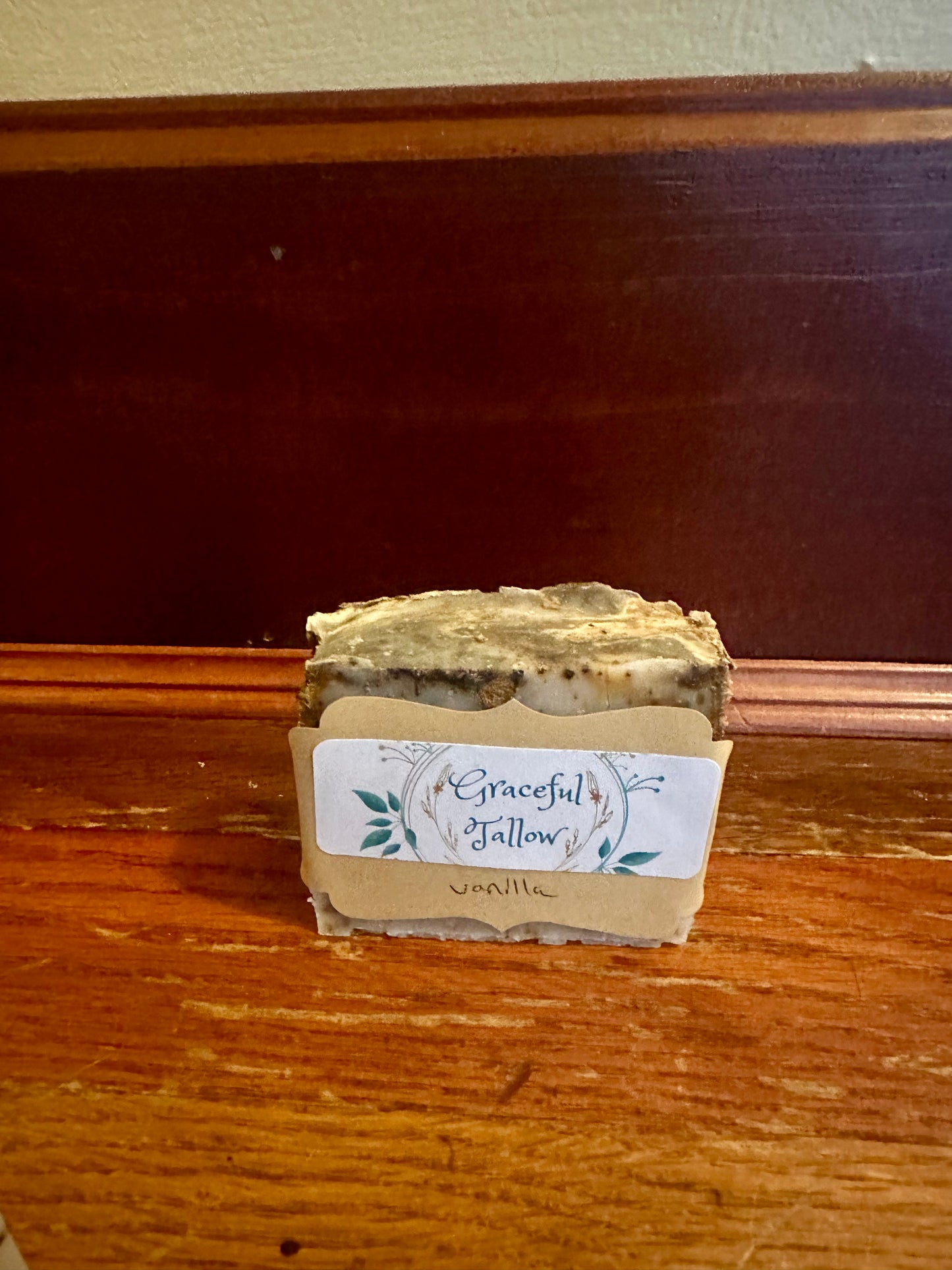 Exfoliating Coffee Soap Handmade Grass Fed Tallow Soap Bar gift Carnivore diet Animal Based Soap Handcrafted Home Made All Natural Bars