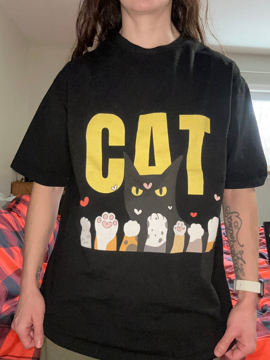 Funny Cat T Shirt for Cat Lover gift for Her gifts for Cat Mom - Cute CAT Shirt for Cat Lovers shirts - Soft Cotton Tee