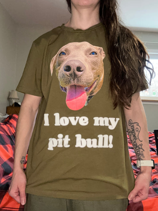 Pit Bull T-shirt for Pit Bull Lover gifts for Dog Lover gift for Pit Bull Mom Shirt - Pit Bull Dog T Shirt - Pit Bull Lover Top