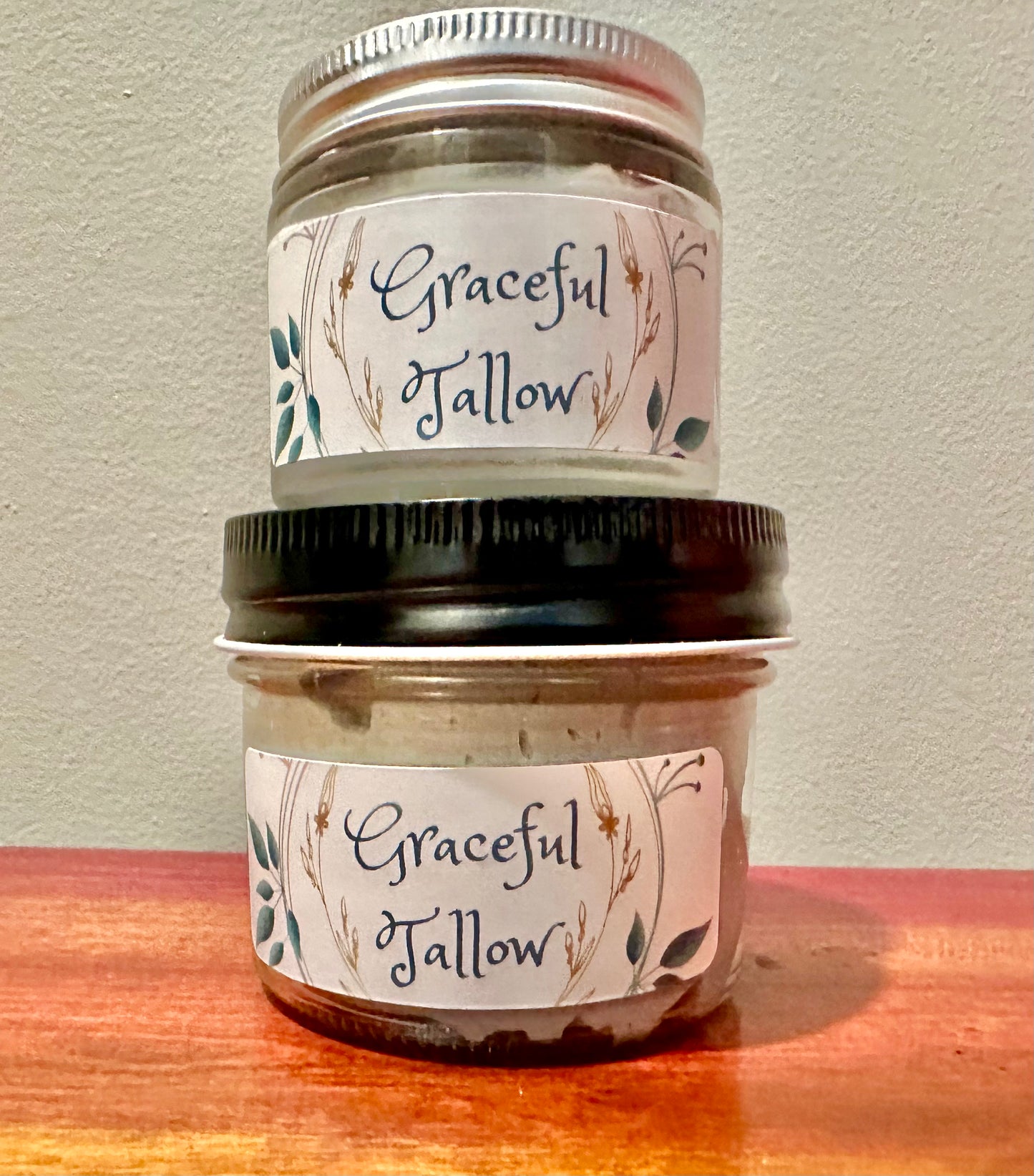 Activated Charcoal Moisturizer Grass Fed Tallow Face & Body Lotion / Eye Cream! Skin care gift Hydrating body butter Detox Lotions for Acne