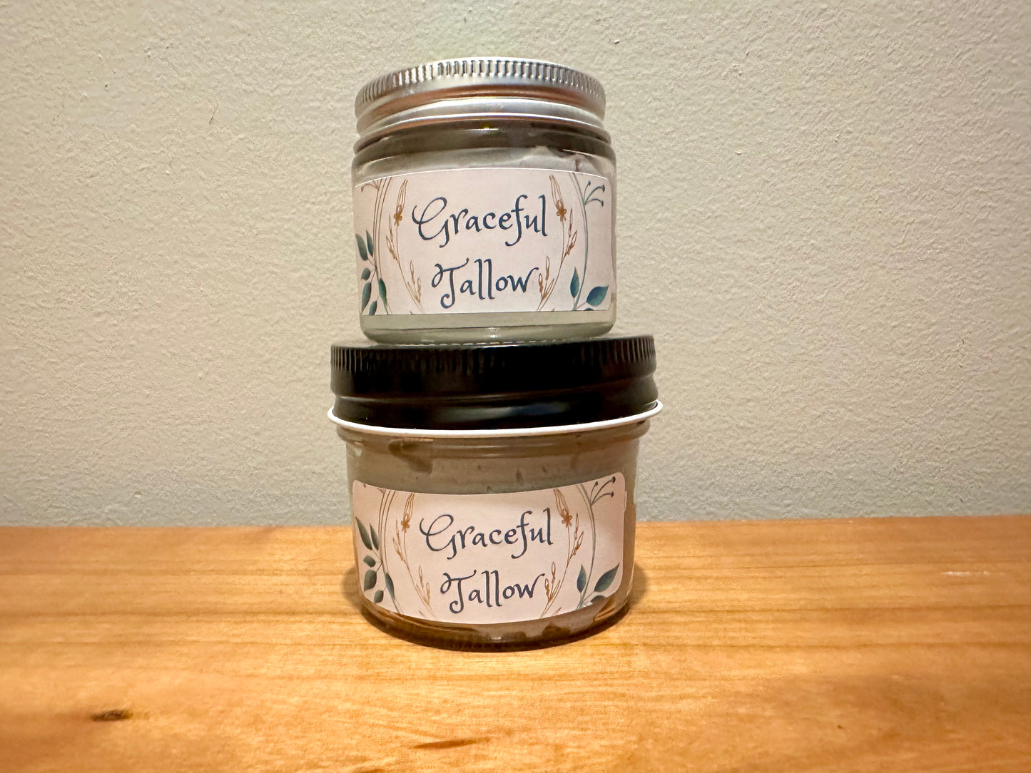 Activated Charcoal Moisturizer Grass Fed Tallow Face & Body Lotion / Eye Cream! Skin care gift Hydrating body butter Detox Lotions for Acne