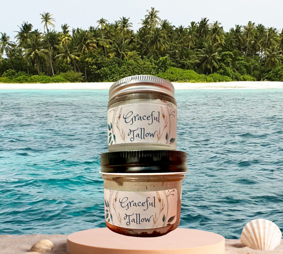 Activated Charcoal Moisturizer Grass Fed Tallow Face & Body Lotion / Eye Cream! Skin care gift Hydrating body butter Detox Lotions for Acne