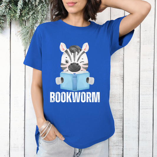 BookWorm Zebras Shirt for Zebra Lover gift for Book Lover gift for Reading Lover T-shirt for Book Enthusiast Tee - Book Nerd Shirts