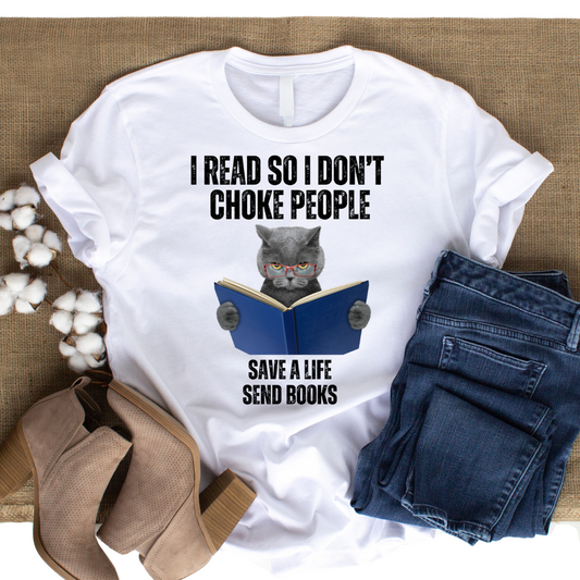 Book Lover Shirt for Cat Lovers gifts for Bookworms T-shirt Funny Cats T Shirts for Bookish T-shirts for Reading Lover gifts for Reader