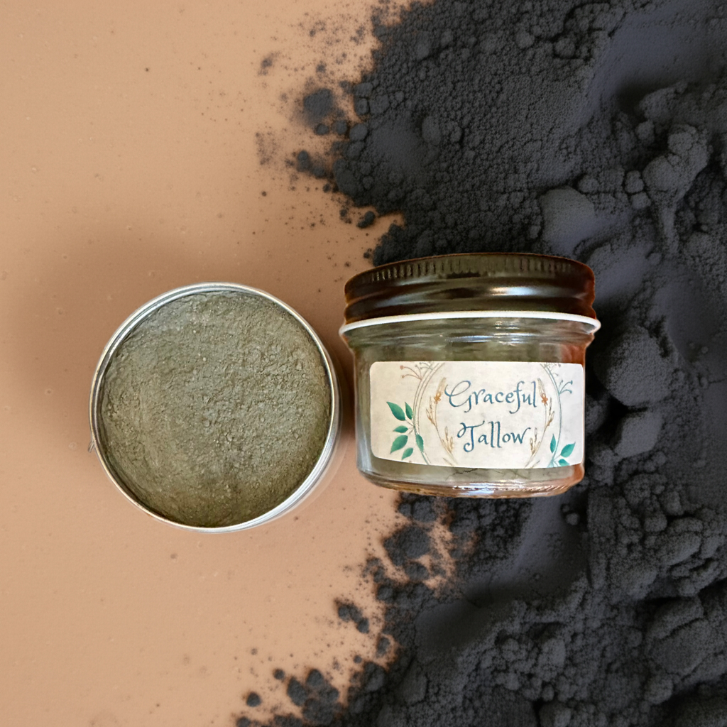 Acne Clay Mask Activated Charcoal Mask for Acne Prone Skin Oily Skin Masks Charcoal Clay Mask All Natural Skincare Tea Tree Oil Mask for her