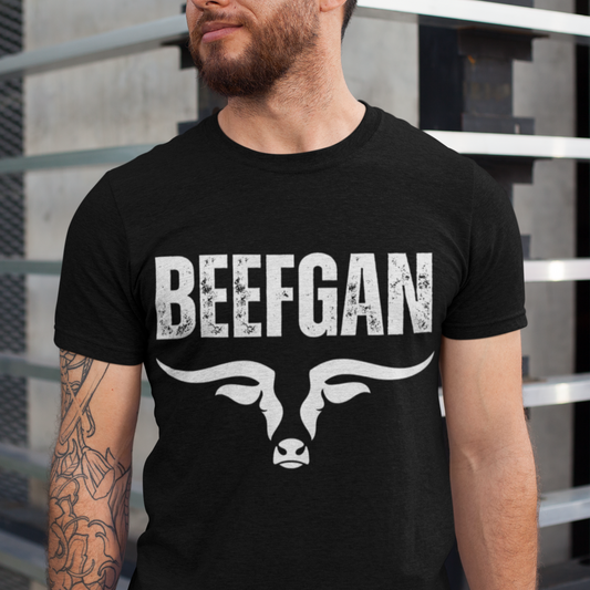 I'm a Beefgan not a Vegan shirt for Meat Lover gift for Carnivore gift Funny T-shirts for Him Husband gift ideas Boyfriend gift idea